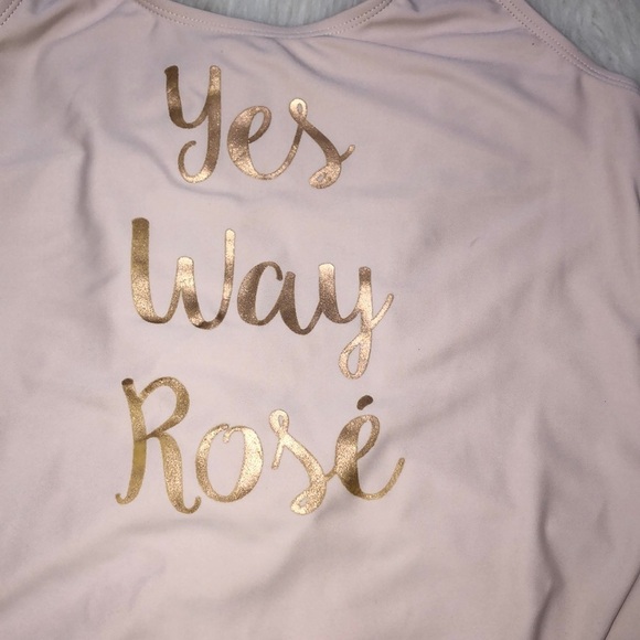 Cabana Del Sol Yes Way Rose one Piece swimsuit - Picture 4 of 7